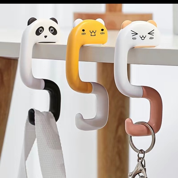 Desk top Folding Bag Hook - Picture 3 of 5